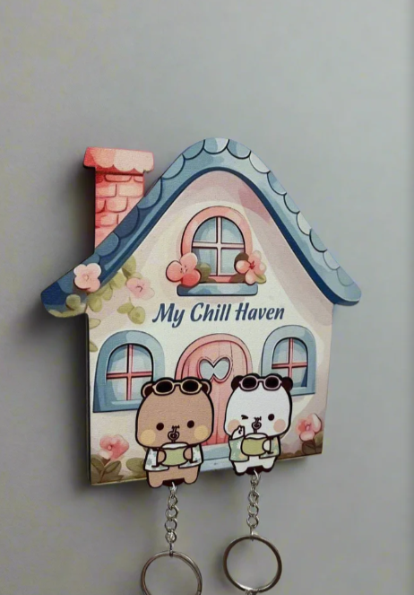 My Haven Dudu Bubu Handmade Keychain Holder