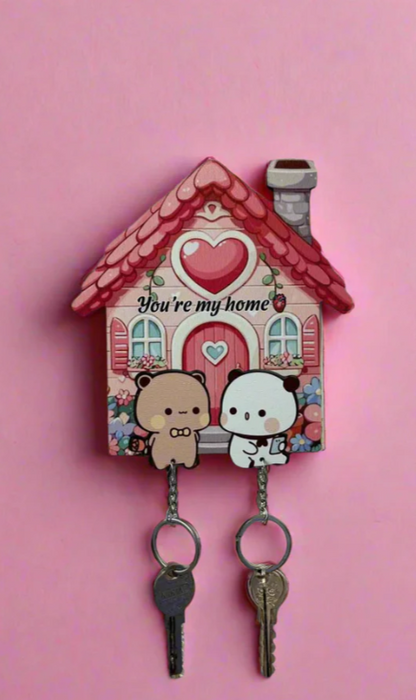 My Home Dudu Bubu Handmade Keychain Holder