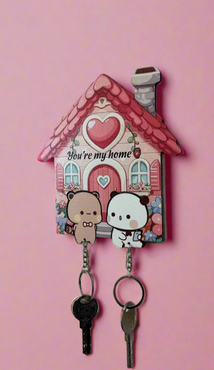 My Home Dudu Bubu Handmade Keychain Holder