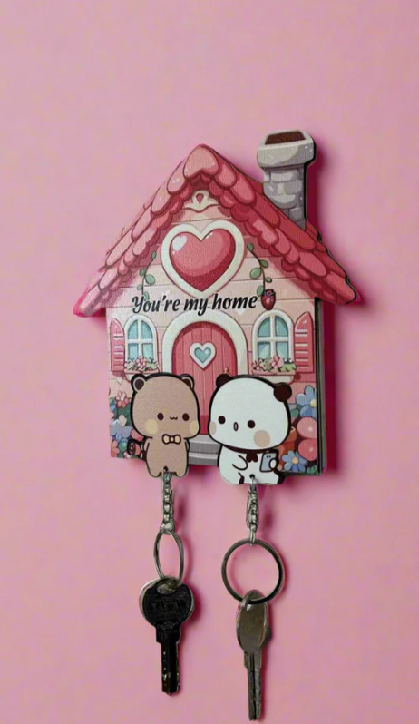 My Home Dudu Bubu Handmade Keychain Holder