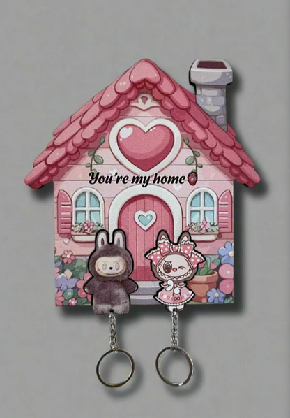 Labubu Dudu Bubu Handmade Keychain Holder