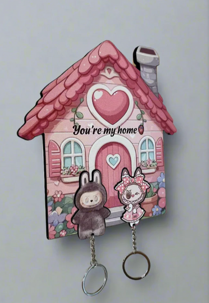 Labubu Dudu Bubu Handmade Keychain Holder