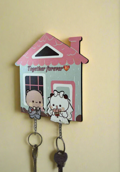 Together Dudu Bubu Handmade Keychain Holder