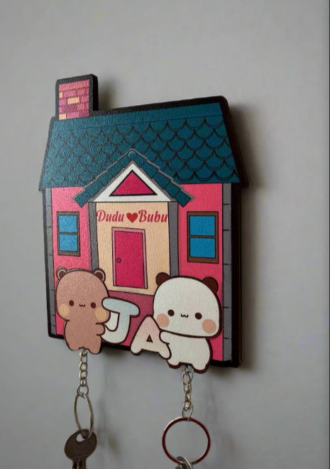 Customized Dudu Bubu Handmade Keychain Holders