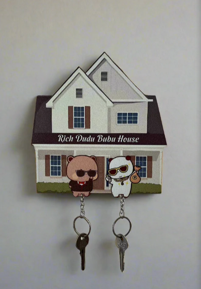 Rich Handmade Bubu Dudu Keychain Holder