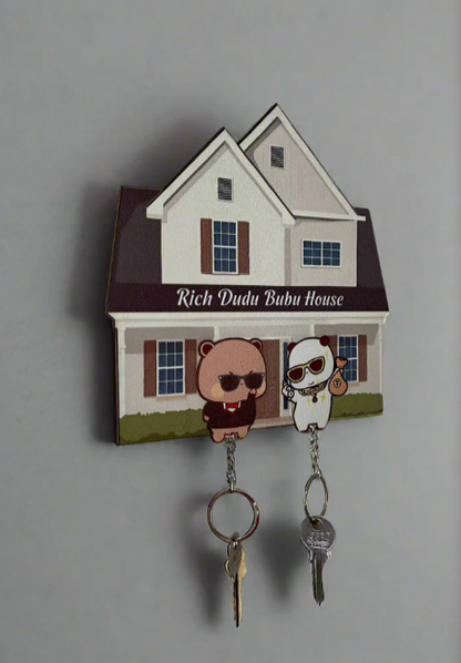 Rich Handmade Bubu Dudu Keychain Holder