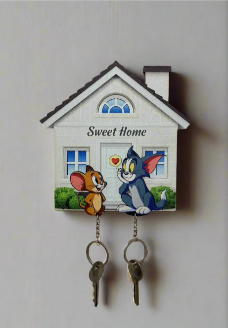 Cute Handmade Keychain Holder