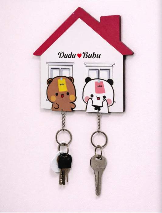 Dudu and Bubu Handmade Keychain Holder