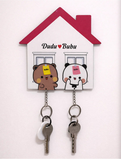 Dudu and Bubu Handmade Keychain Holder